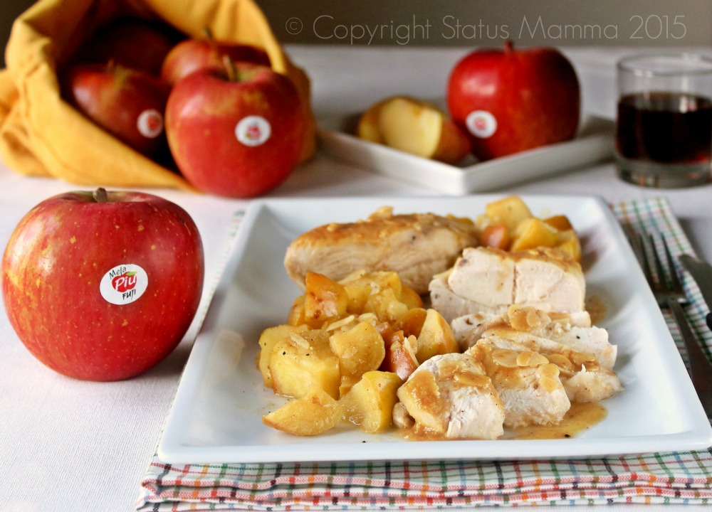 petto pollo marsala mandorle e fuji melapiu